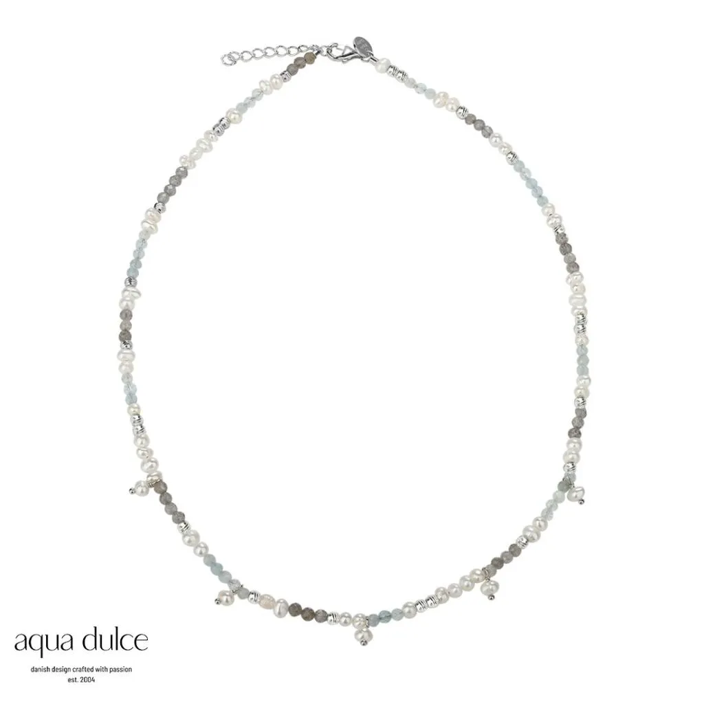 Aqua Dulce Ocean halskæde i sølv til kvinder