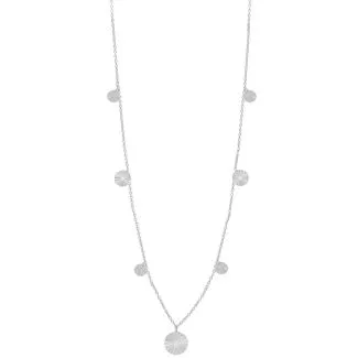Aqua Dulce Line halskæde i sølv til kvinder