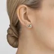 Luxury silver earstuds with grape design from Georg Jensen