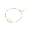 Georg Jensen Offspring Interlocking Bracelet i 18K guld