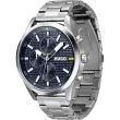 Hugo Boss Chase blåt herreur med quartz urværk

