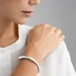 Sølv Bangle Georg Jensen Offspring Collection

