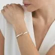 Georg Jensen Torun Bangle 204 Silver YG XL Armbånd