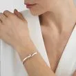 Georg Jensen Torun bangle 204 sølv med diamant 0.08 CT

