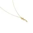 Georg Jensen Grape Long Pendant i 18K guld med diamant