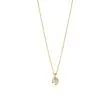 Georg Jensen Mercy solitaire pendant guld med diamant