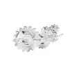 Georg Jensen Daisy Ear Cuff Sølv Hvid Emalje Højre Øre