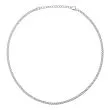 Elegant sølv halskæde til kvinder