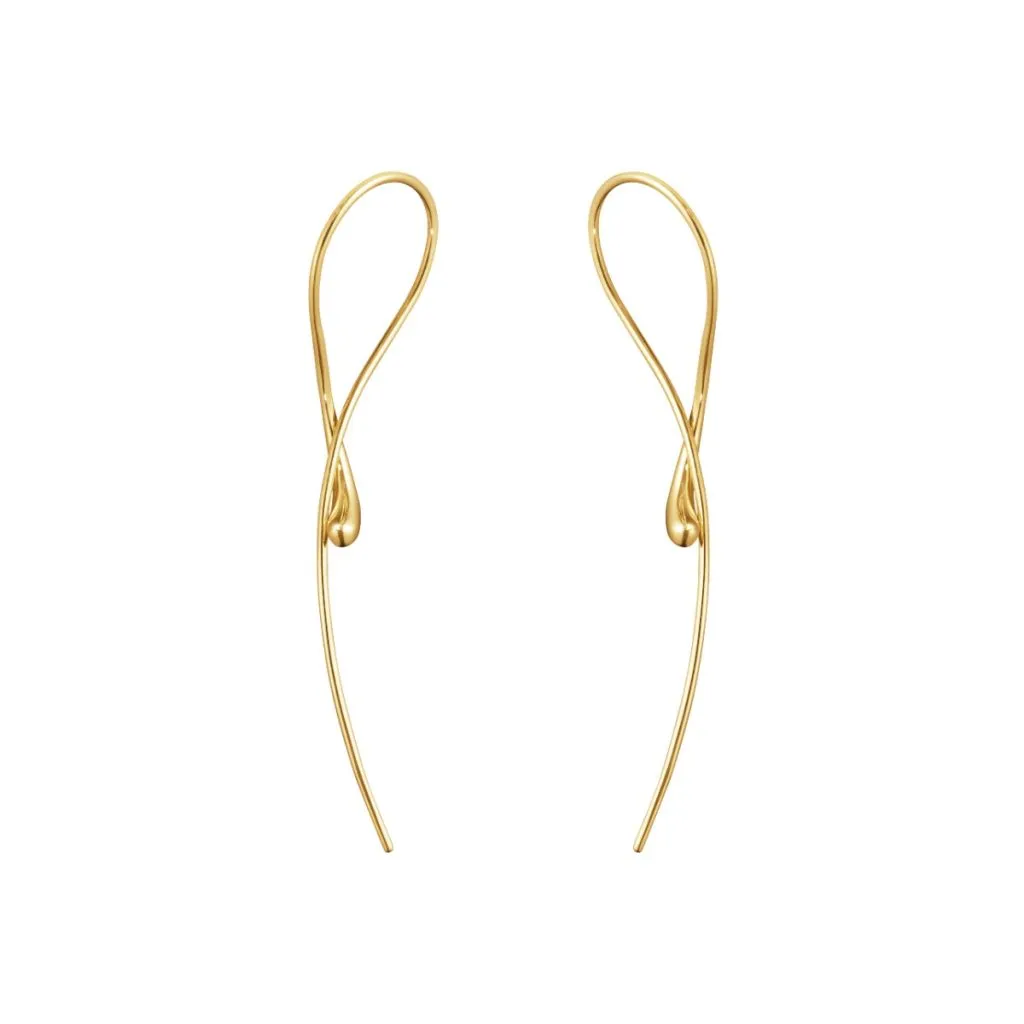 Georg Jensen Mercy Twist øreringe i guld

