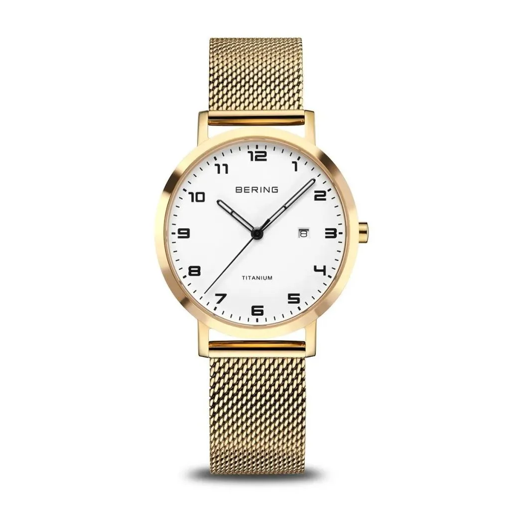 Bering Classic 18634-334 poleret guld dameur