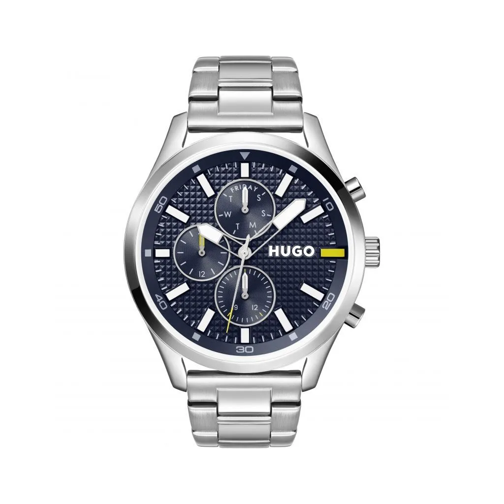 Hugo Chase 1530163 stilrent blåt herreur til mænd

