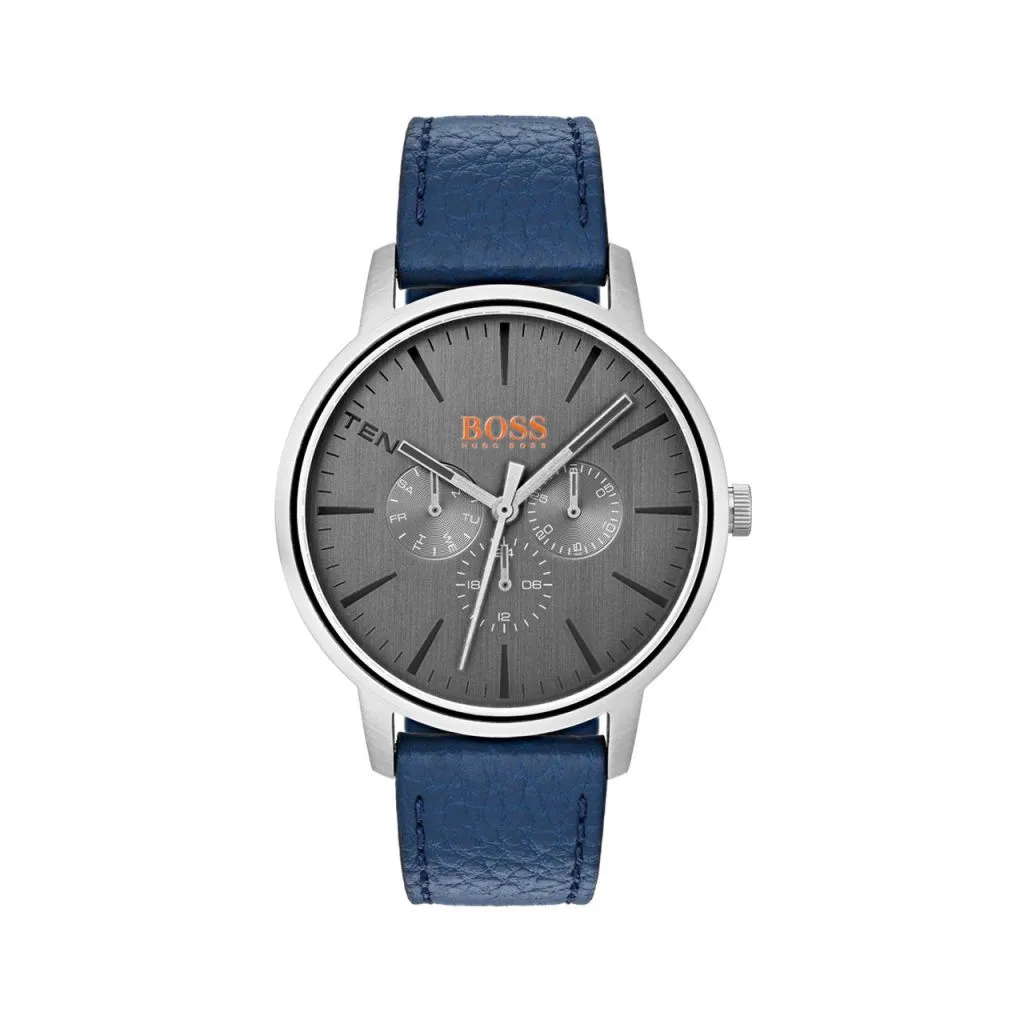 Hugo Boss Orange Copenhagen herreur 1550066 med quartz urværk og grå urskive

