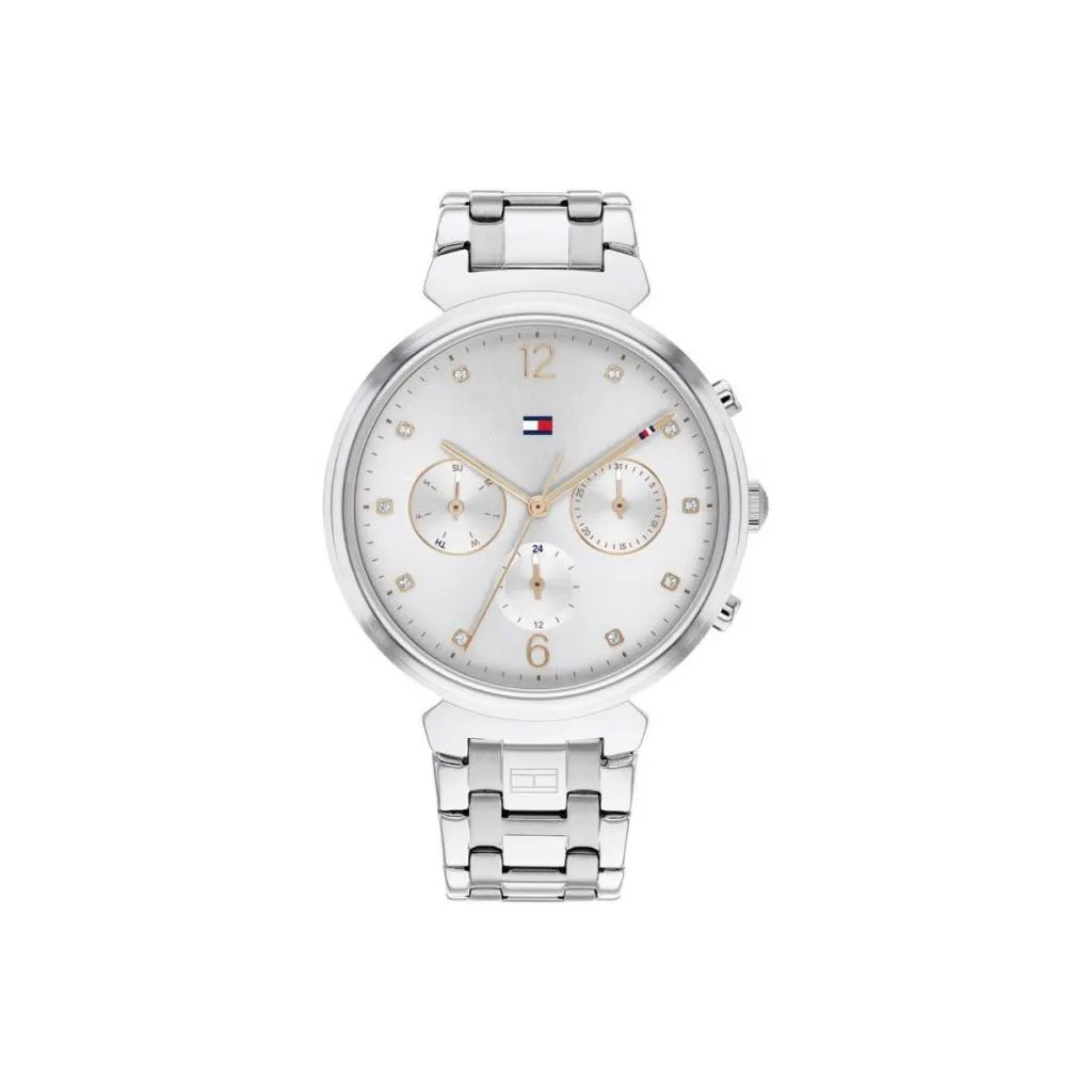 Tommy Hilfiger dameur sølv 38 mm

