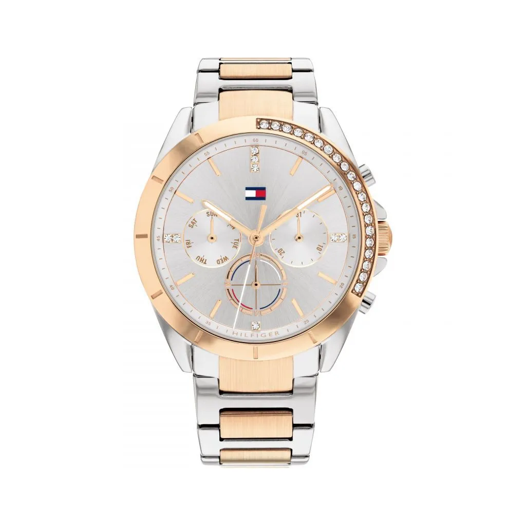 Tommy Hilfiger Kennedy dameur sølv 38 mm

