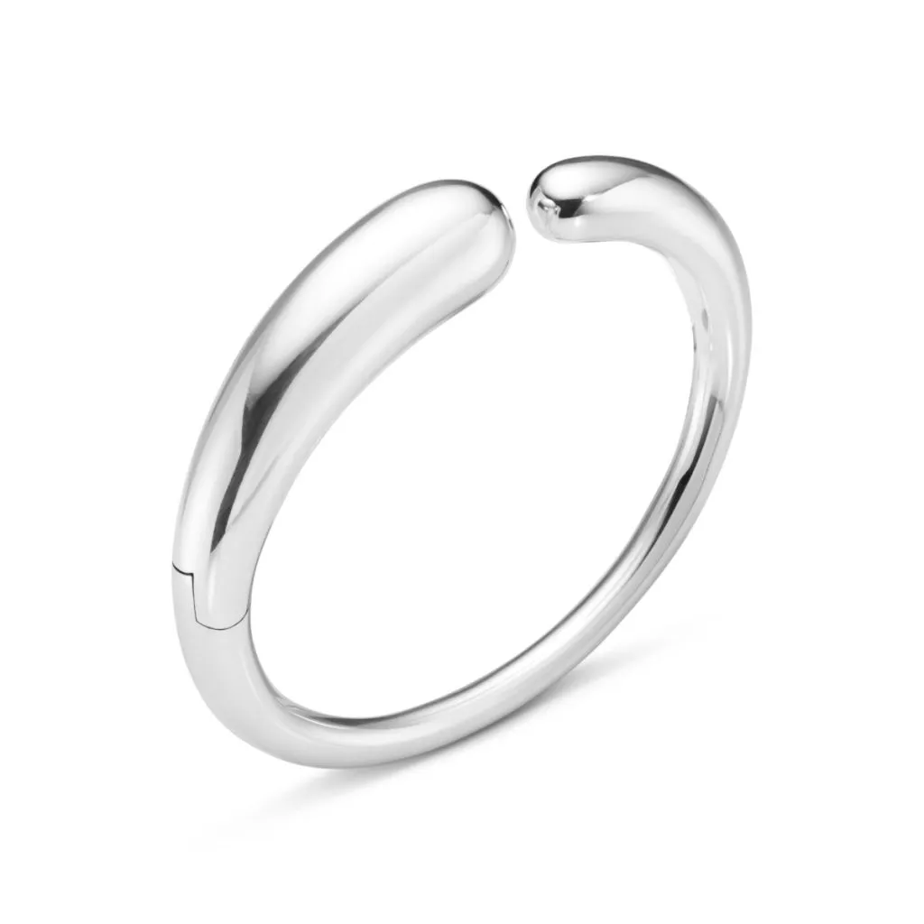 Georg Jensen Mercy Hinged Bangle i Sølv ML
