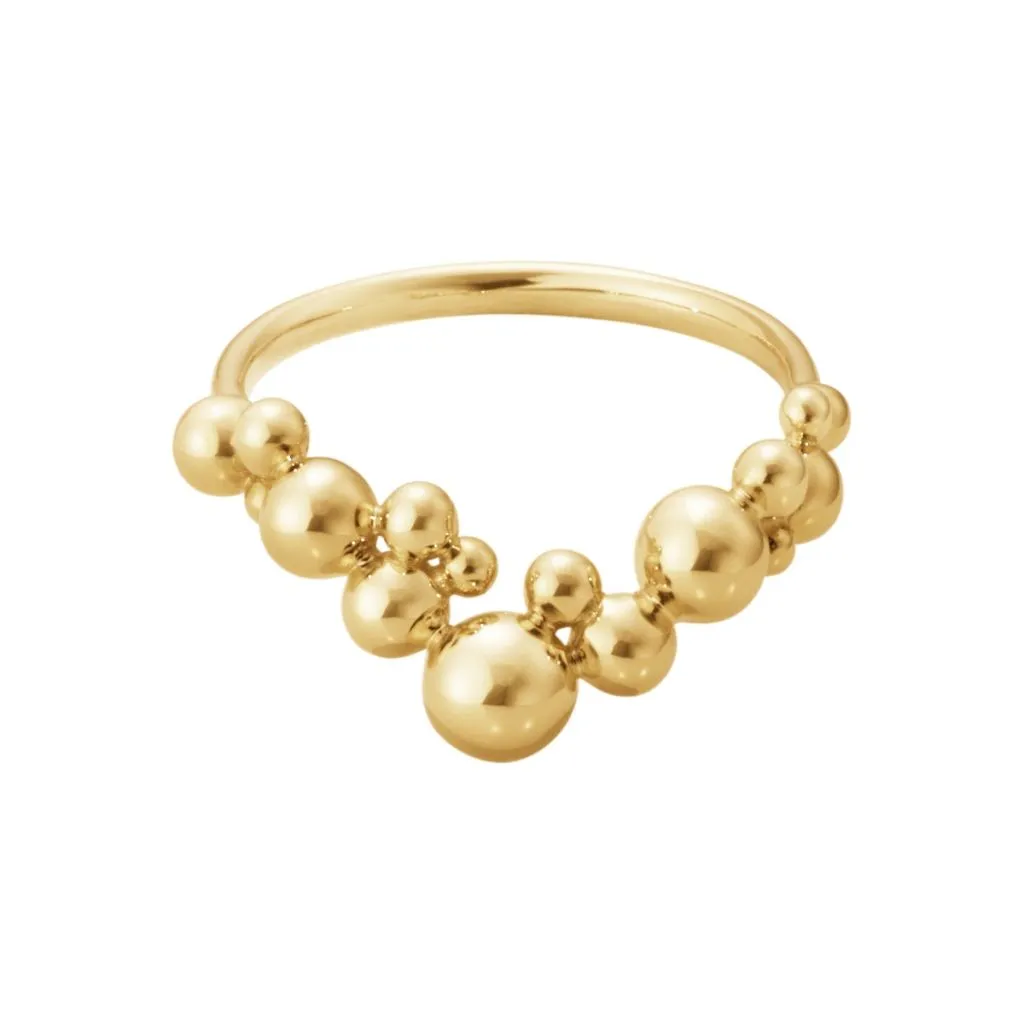Georg Jensen Moonlight Grapes ring i guld – luksuriøst smykke til kvinder

