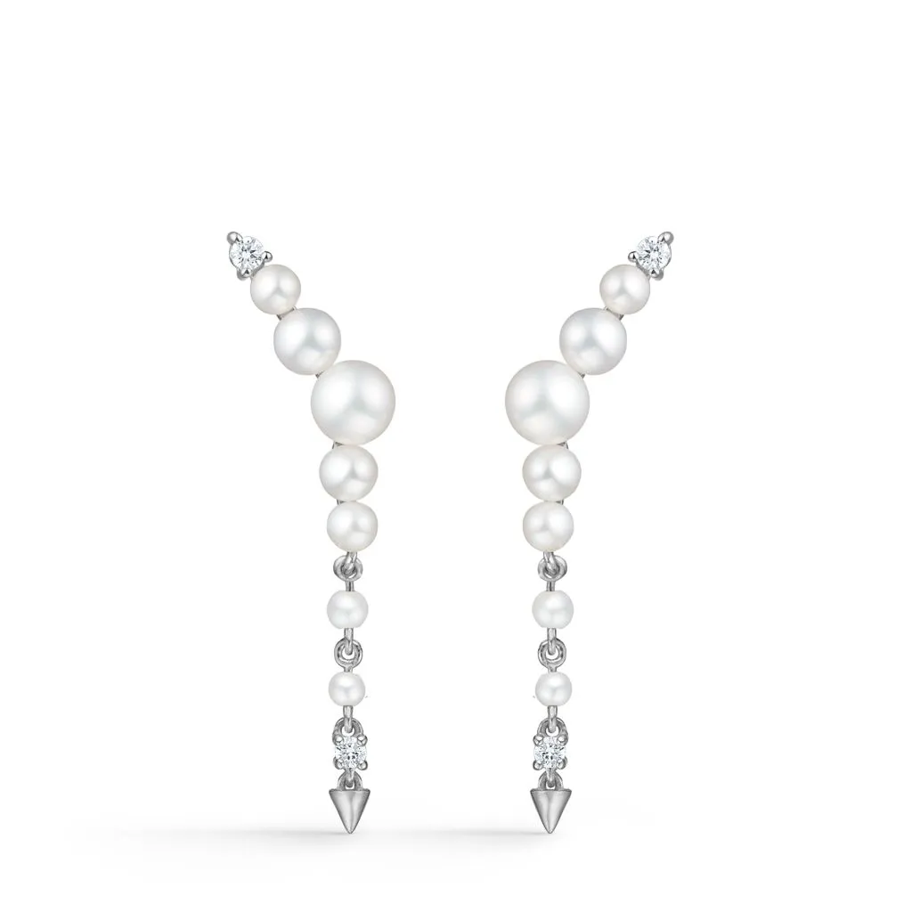 Mads Z Unicorn Ørestikker 2113073 i sølv med topas sten

