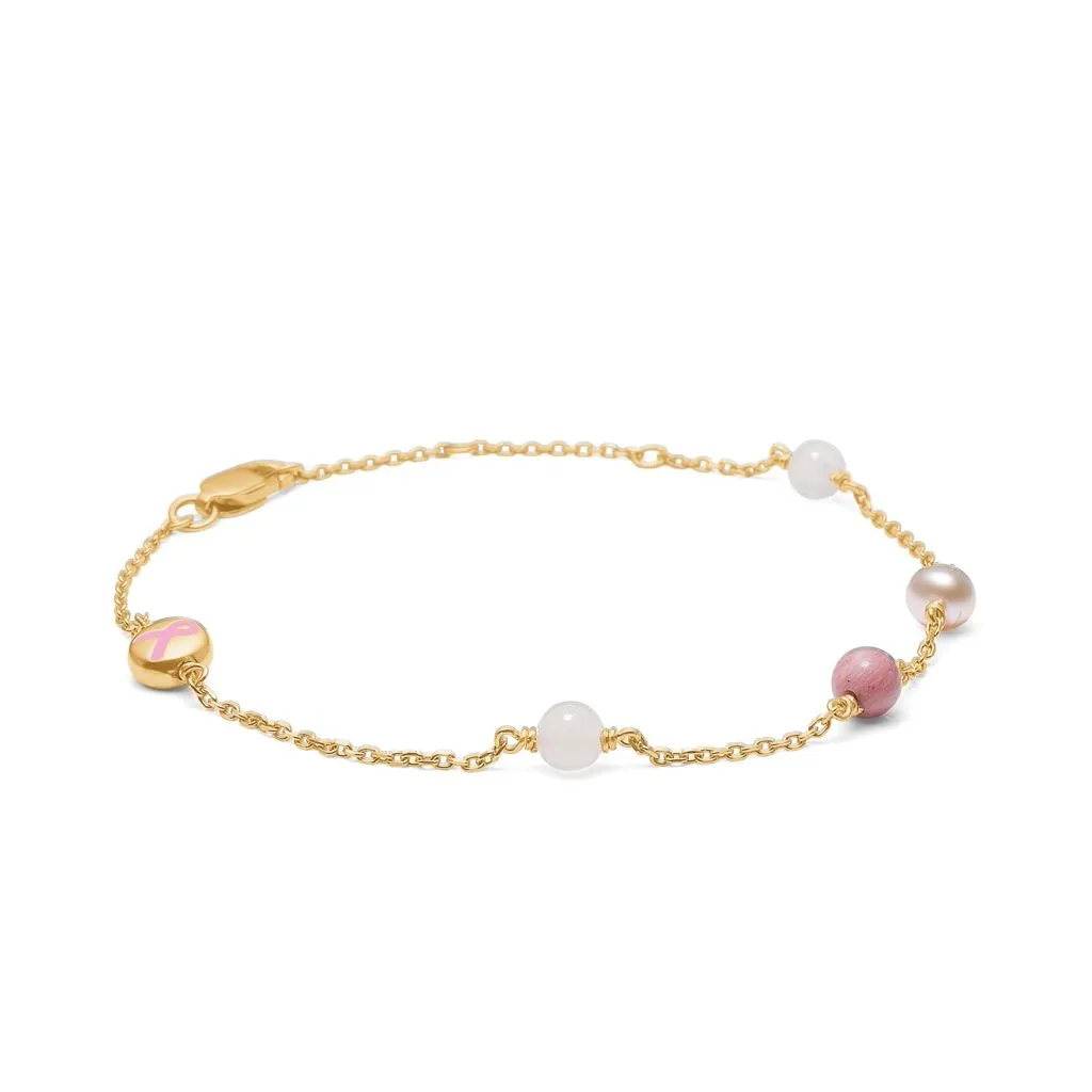 Mads Z Støt Brysterne armbånd 2256200 i forgyldt sølv

