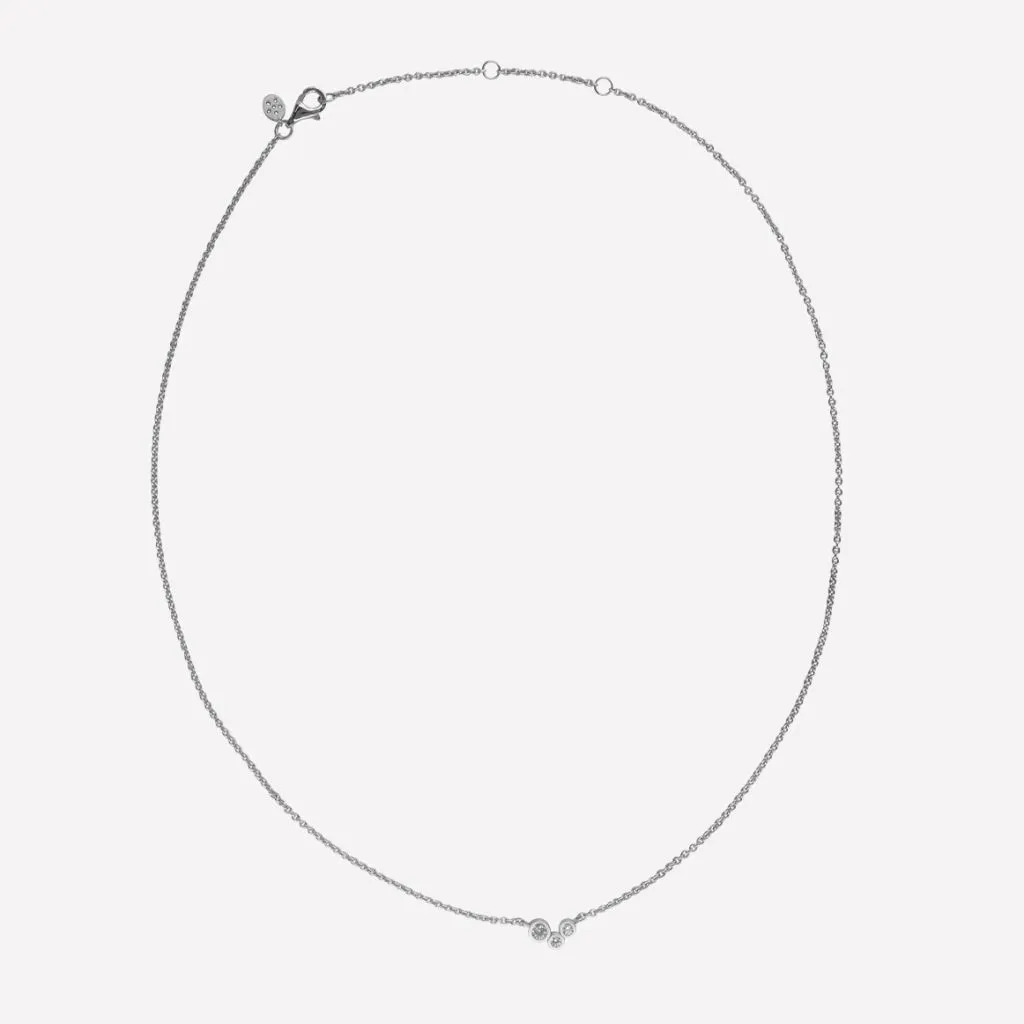 byBiehl Stardust halskæde 3-4606a-R med syntetisk zirconia