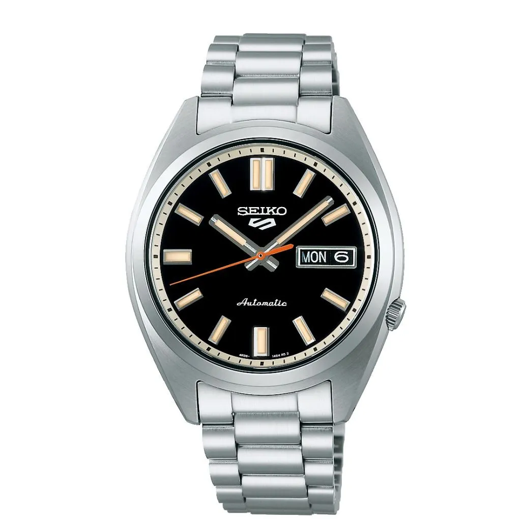 Seiko 5 Sports Automatic herre ur SRPK89K1 med sort urskive og automatik urværk

