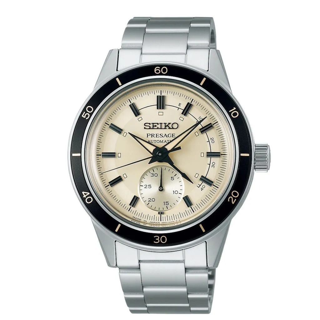 Seiko Presage Automatic SSA447J1 herreur med mineralglas og automatisk urværk

