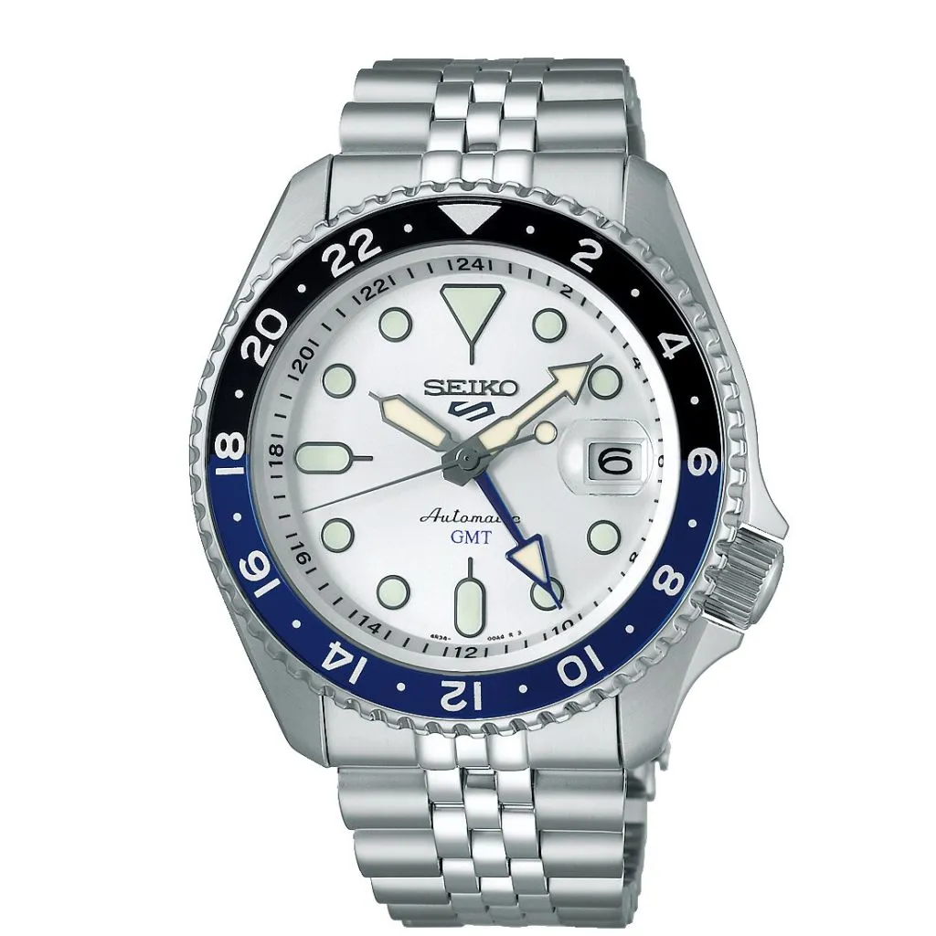 Seiko 5 Sports Automatic herreur SSK033K1 hvid urskive

