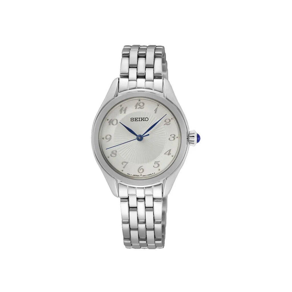 Seiko Classic dame ur SUR379P1 med hvid skive

