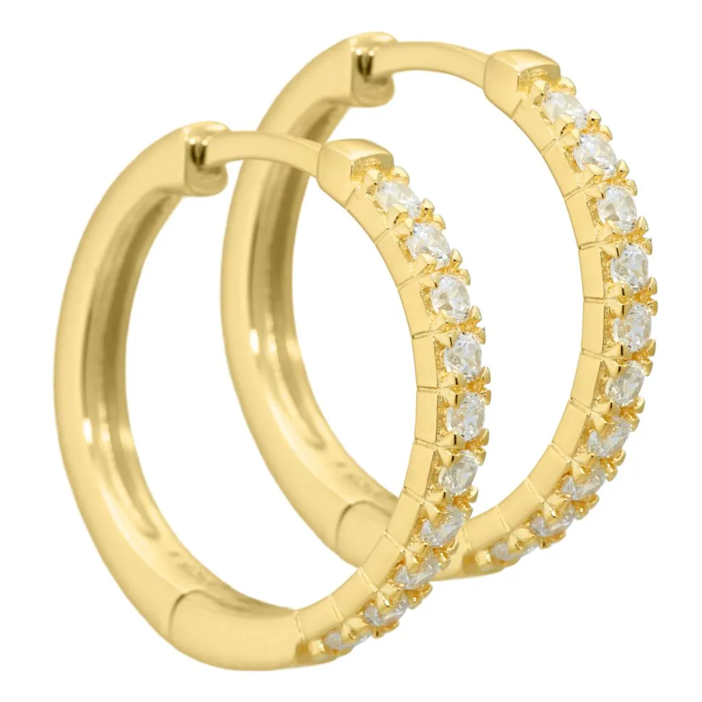 Aqua Dulce DARLING øreringe i forgyldt sølv til kvinder

