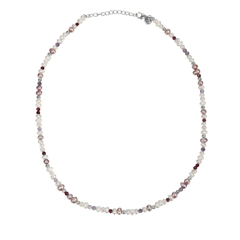 Aqua Dulce Kia Halskæde i Sølv – Model 4511

