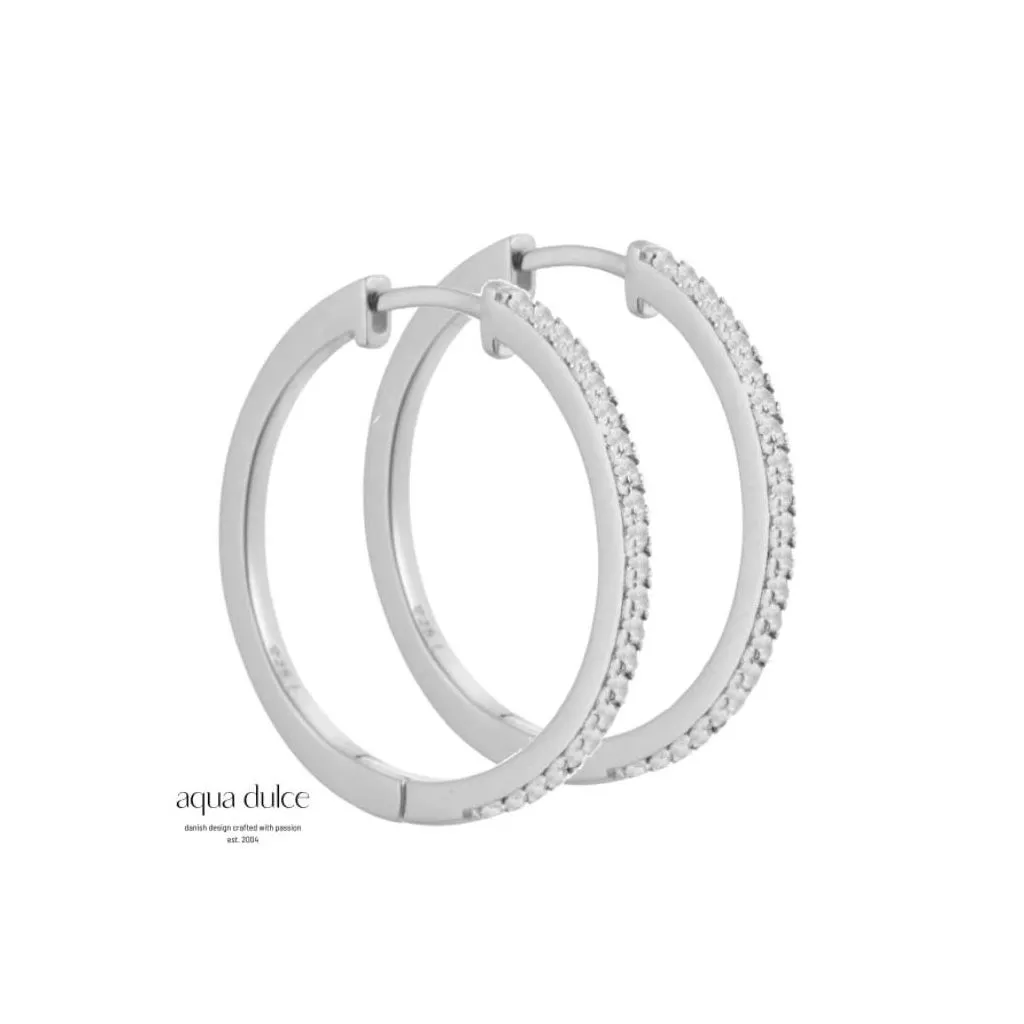 Aqua Dulce - Raya Creoler Øreringe - 4549