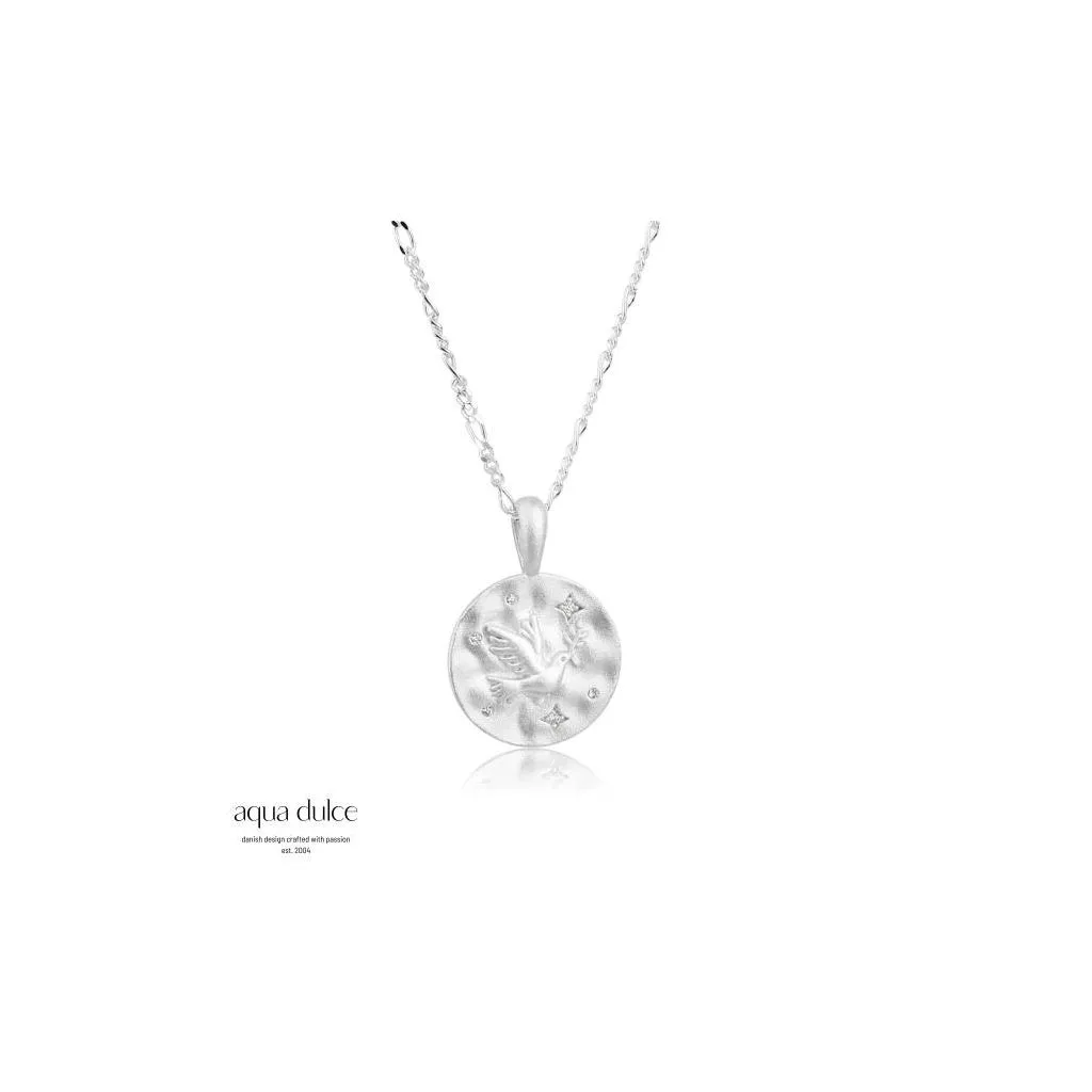 Aqua Dulce Peace Halskæde i sølv – elegant smykke til kvinder