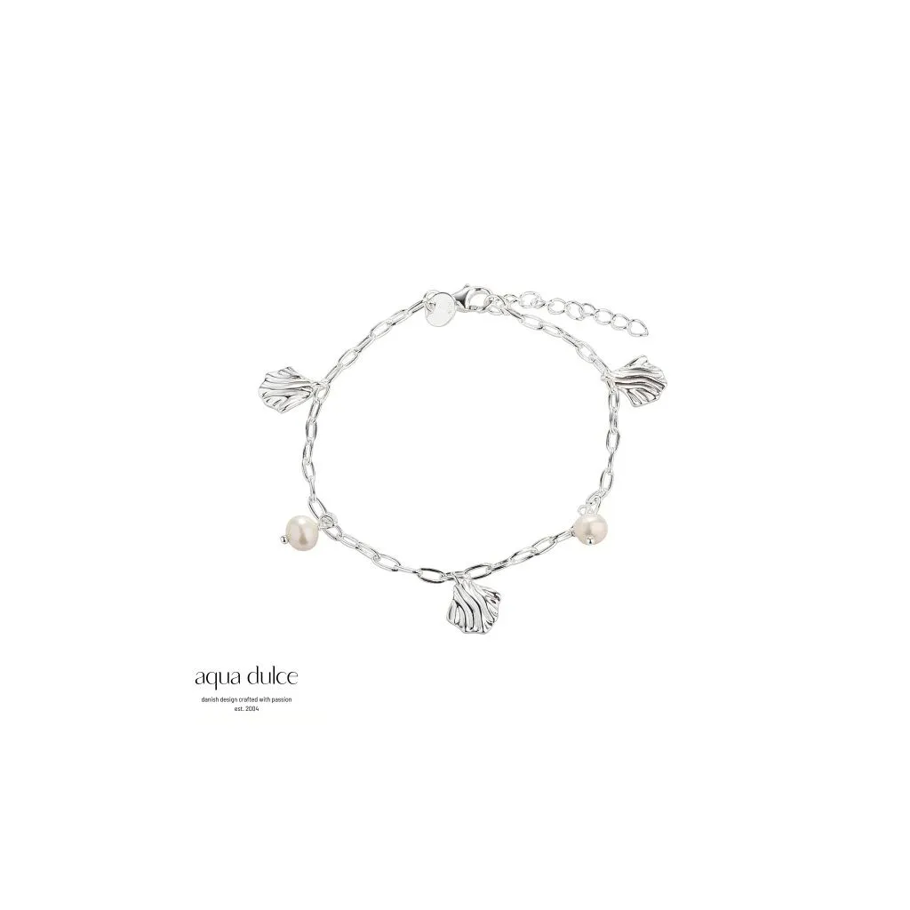 Aqua Dulce HULDA armbånd i sølv til kvinder – stilfuldt dansk design

