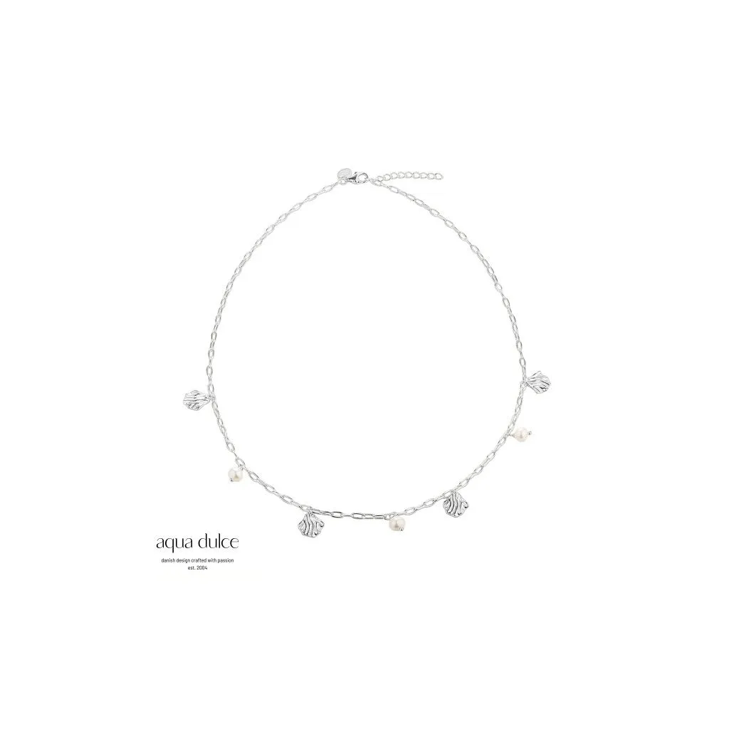 Aqua Dulce Hulda sølv halskæde til kvinder

