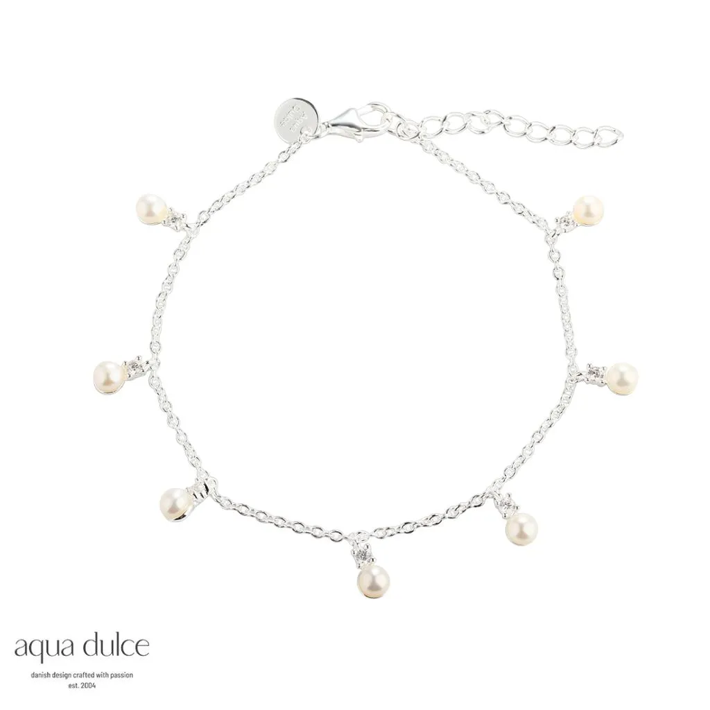 Aqua Dulce Darling Bubbles Armbånd Sølv Elegant Smykke Kvinde