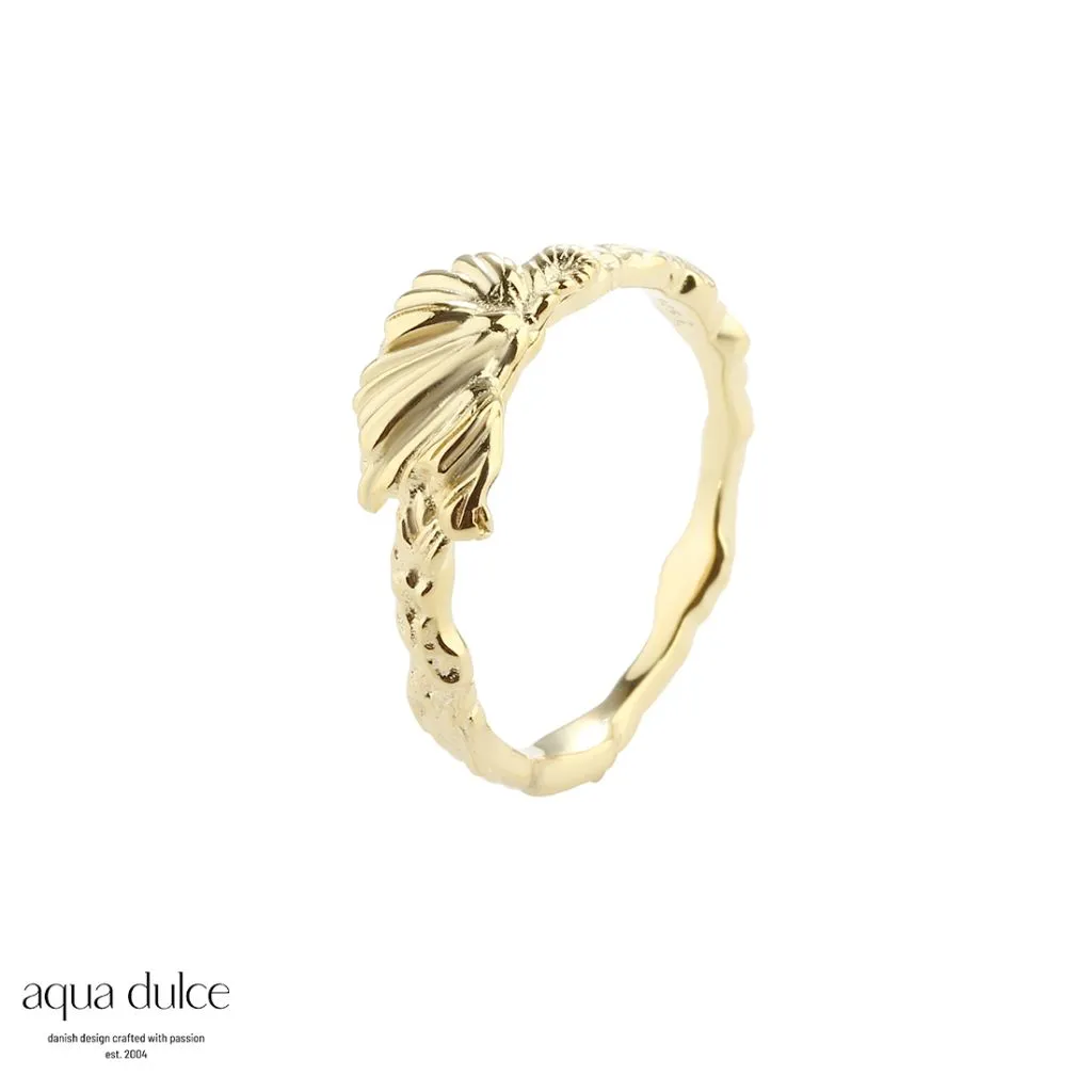 Aqua Dulce Koi Ring - 5619 sølv og forgyldt ring til kvinder