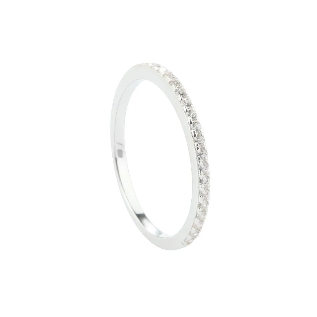 Aqua Dulce Darling Raya Ring 5983 sølvring med syntetisk zirconia