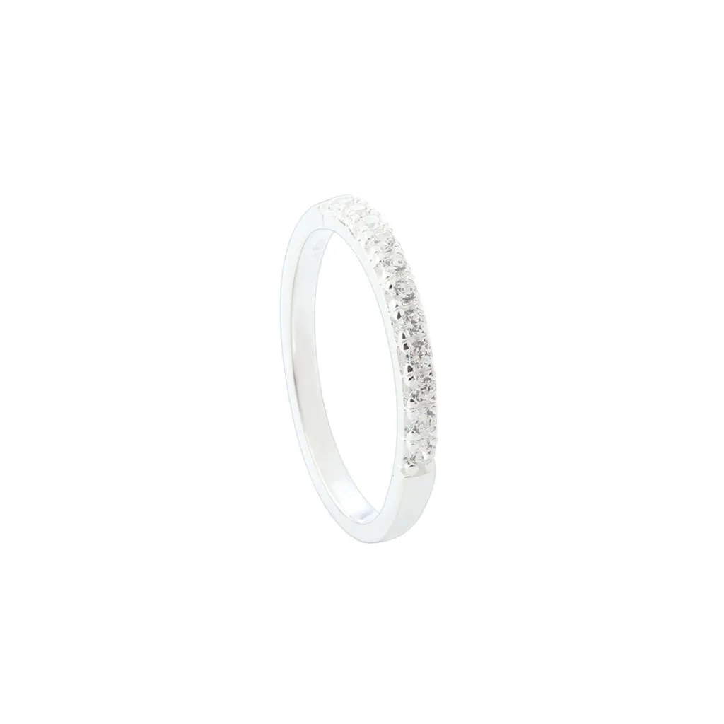 Aqua Dulce Darling Ring 5985 sølvring med syntetisk zirconia