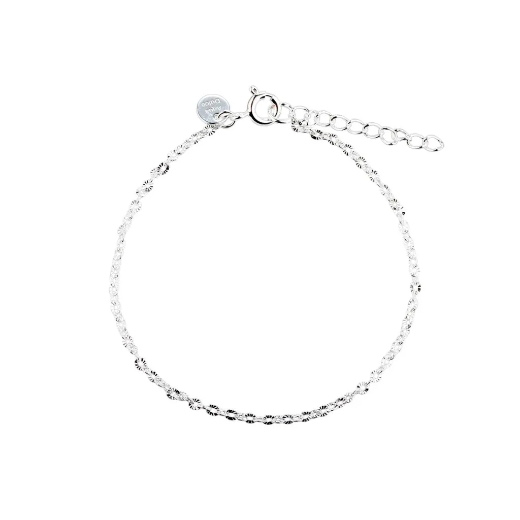 Aqua Dulce Fancy sølv armbånd til kvinder

