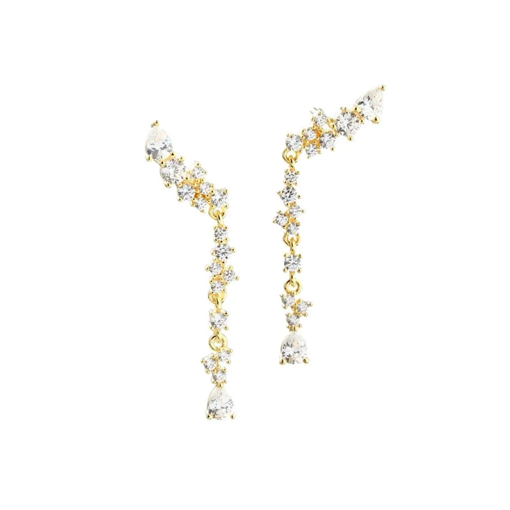 Aqua Dulce - Aura Long - Øreringe - 6084