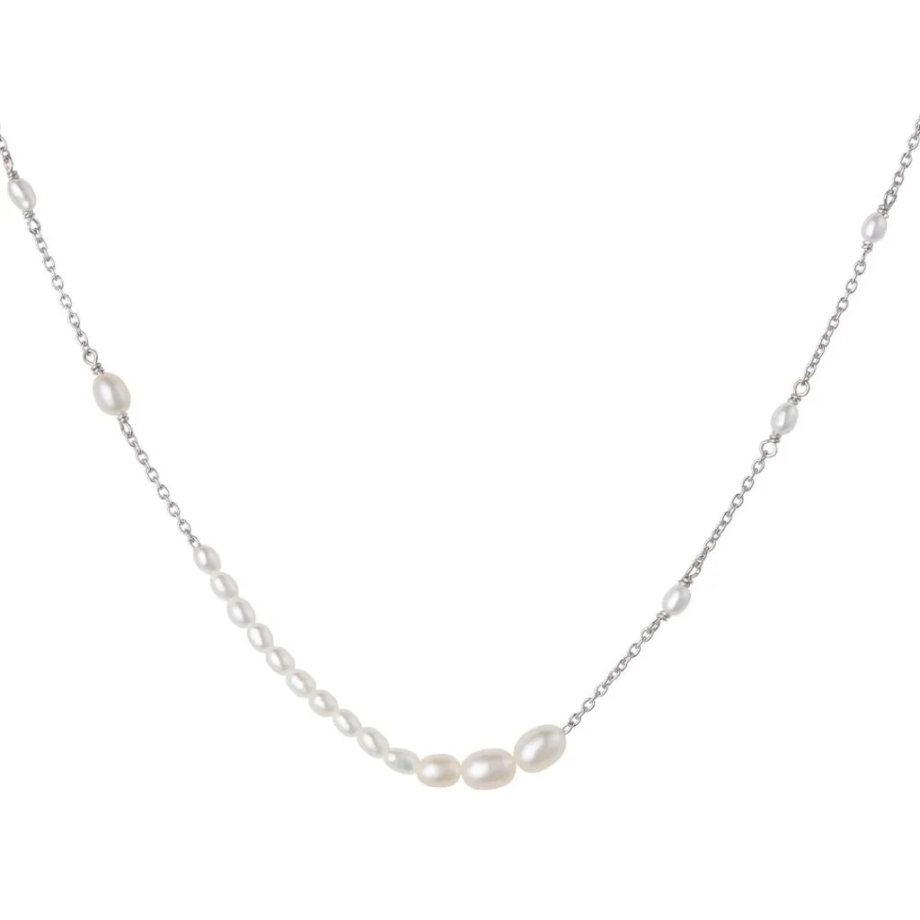 byBiehl Aura Flow Halskæde 3-3901wp-R i sølv og forgyldt

