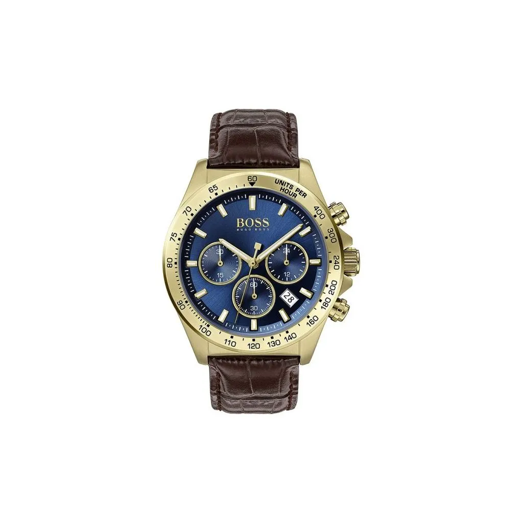 Hugo Boss Hero 1513756 herreur med blå urskive og quartz urværk

