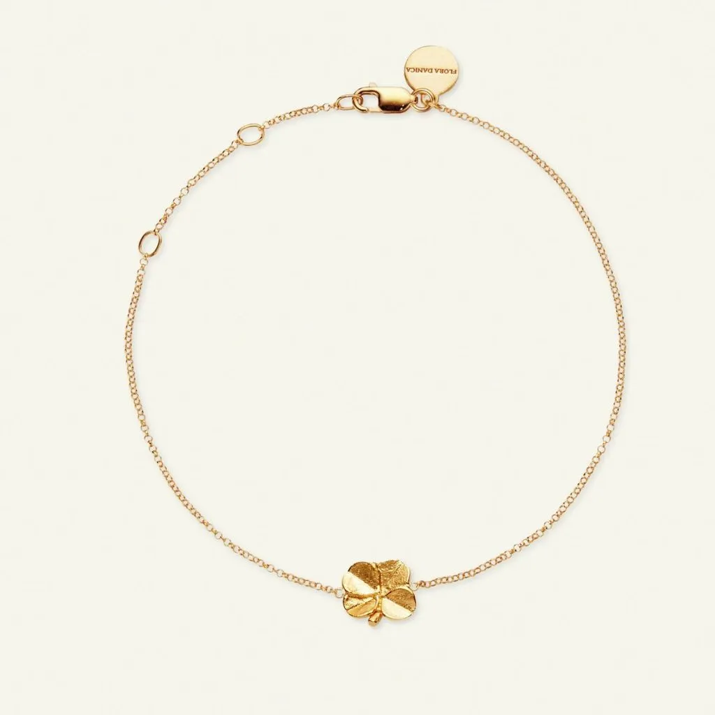 Flora Danica - Firkløver - Armbånd - FLC-Br-G