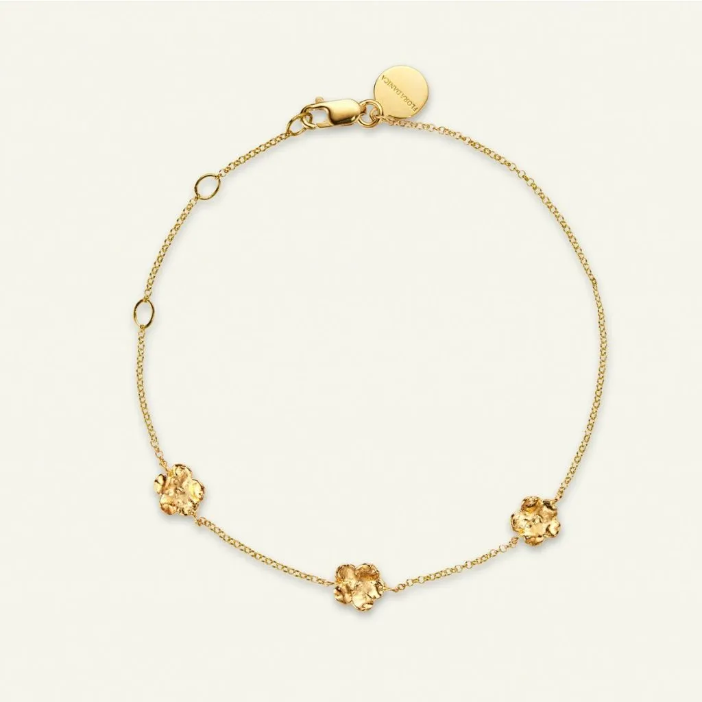 Flora Danica - Forglemmigej - Armbånd - FMN-Br-G