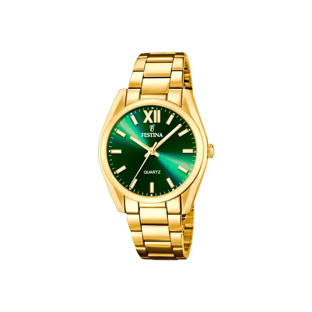 Festina Alegria/Happiness dameur 20640/9 med grøn urskive og quartz urværk
