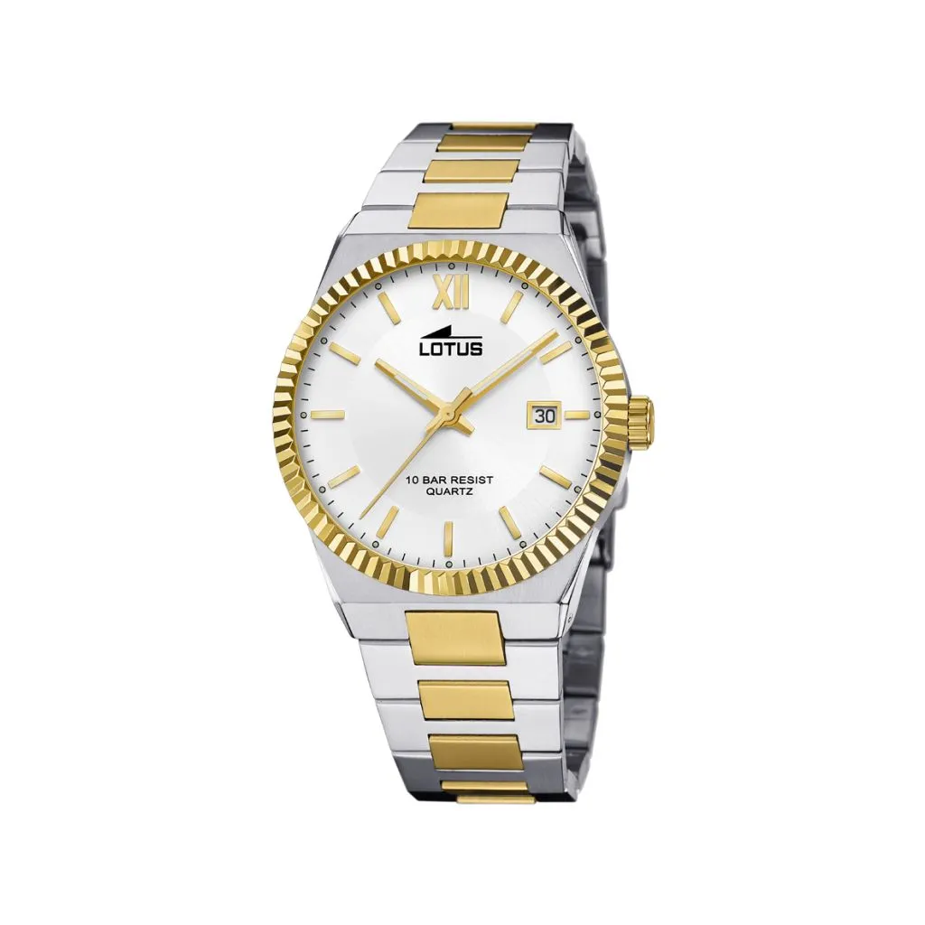 Lotus Freedom 18836/1 herreur med sølv urskive og quartz urværk

