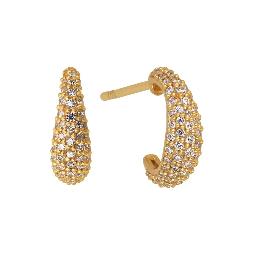 Forgyldte ByBiehl Ocean Flow Creoler