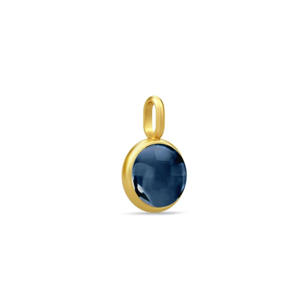Julie Sandlau - Primini Pendat - Gold/Sapphire Blue - PD171GDSACR