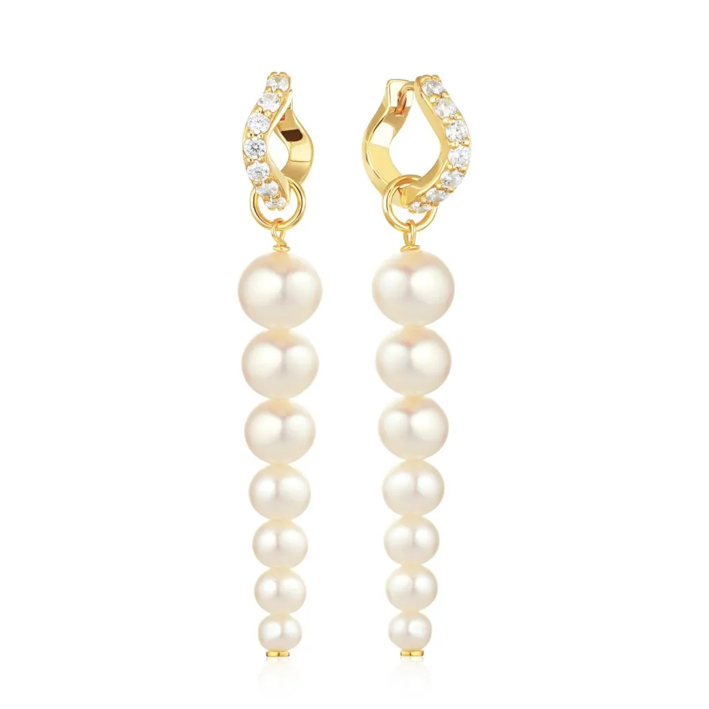 Sif Jacobs - Ponza Sette - Øreringe - E2447-PCZ-YG