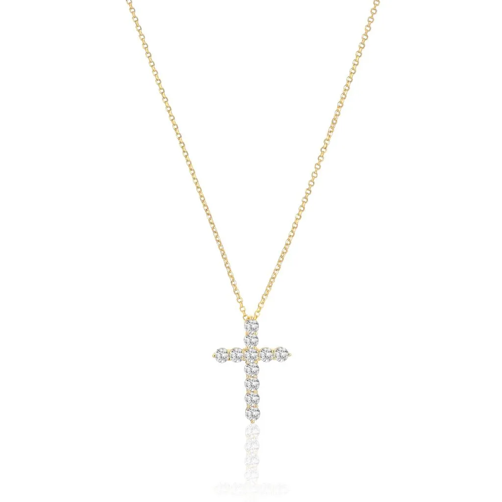 Sif Jacobs - Belluno Croce - Halskæde - N2394-CZ-YG