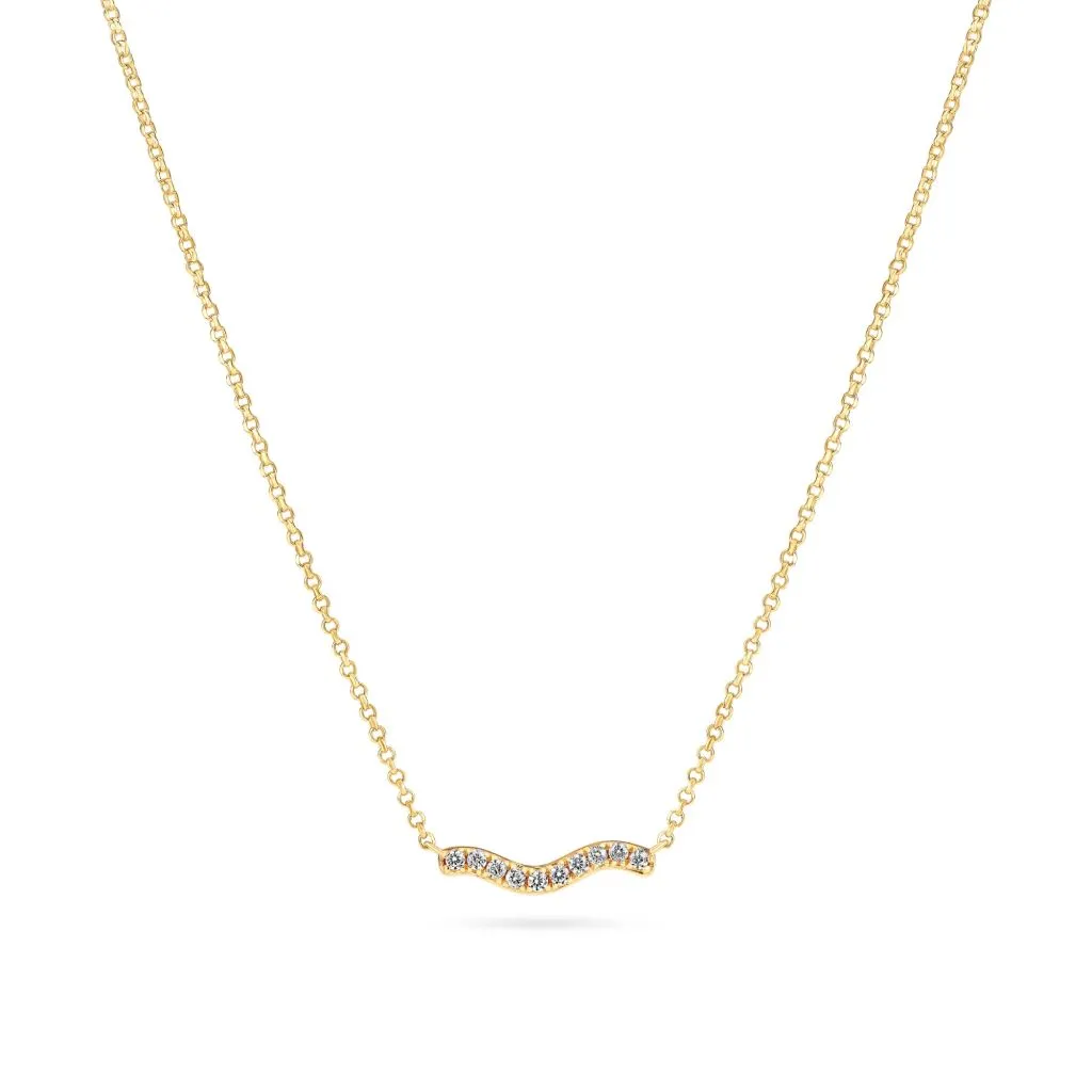 Sif Jacobs - Ellera Waves - Halskæde - N3859-CZ-YG